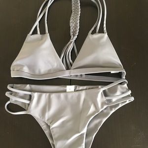 Light grey brand new bikini